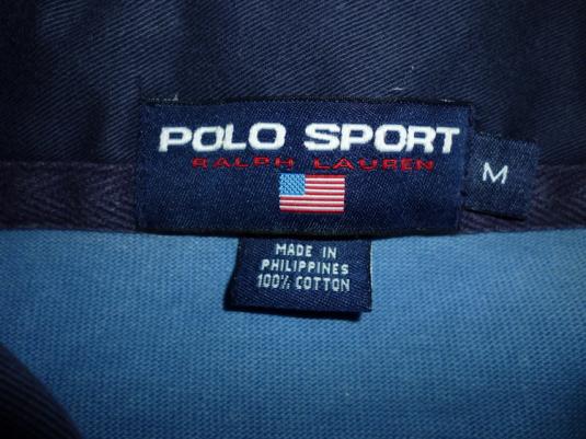 Vintage Polo Sport By Ralph Lauren T-Shirt P Wing