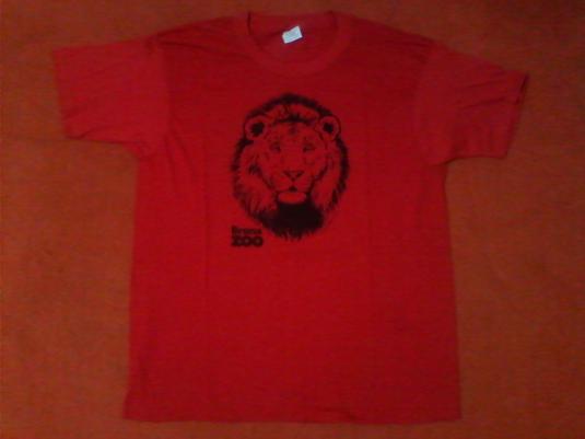 Vintage Bronx Zoo Lion T-Shirt 1980