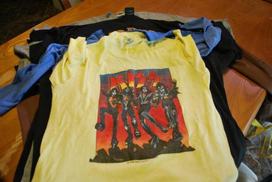 Vtg.Kiss 1976 “Destroyer Tour”T-shirt