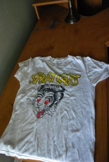Vtg.Stray Cats 1981 Tour Shirt