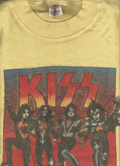 Vtg.Kiss 1976 “Destroyer Tour”T-shirt