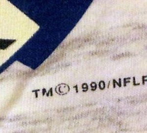 Vintage 90s NFL NY Giants Striped T-Shirt, LOGO 7,L, XL