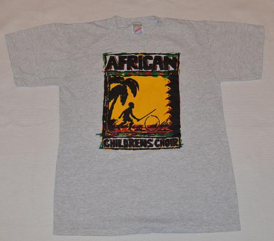 Vintage 90s African Children’s Choir T-Shirt – Size S