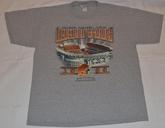 Vintage 90s NFL CLeveland Browns Stadium T-Shirt – XL