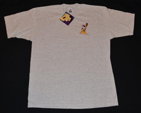 Vintage 90s Fred Flintstone Baseball T-Shirt – XL, NWT NDS