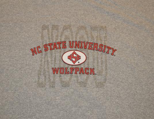VTG 90s NC STATE T-Shirt Wolfpack College Football Sz XL