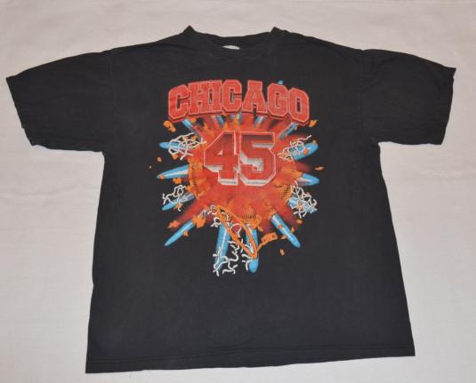 Vintage 90s Jordan #45 NBA Chicago Bulls T-Shirt – XL