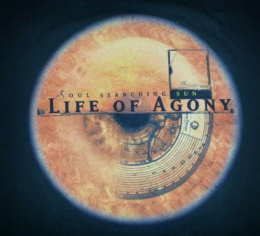 90s Life of Agony T-Shirt 1997 Soul Searching Sun Sz L