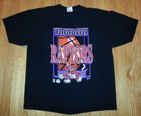 90s Toronto Raptors T-Shirt NBA Basketball Old LogoXL