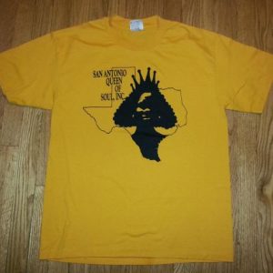 VTG 90s QUEEN OF SOUL T-Shirt African American Pageant Sz L