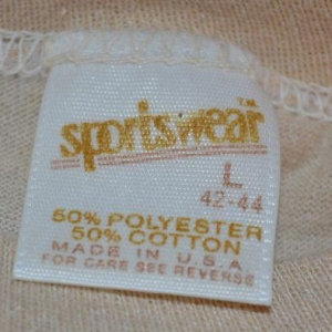 Vintage Sportswear T-Shirt Tags | Brand