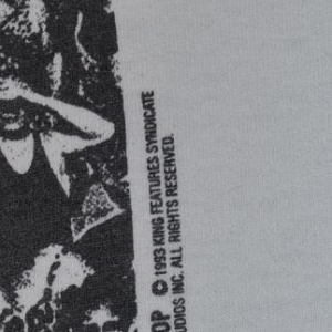 Vintage 90s Betty Boop Cropped T-Shirt Flower Power Hippie