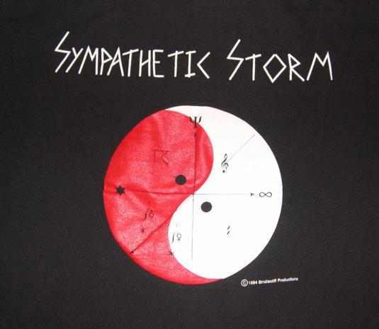 90s Sympathetic Storm Tee PsychoZenic Origins Fits L to XL