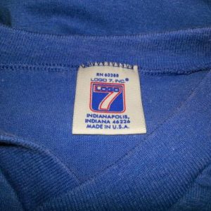 80s NY METS Jersey-Style T-Shirt MLB Baseball LOGO 7 L/XL