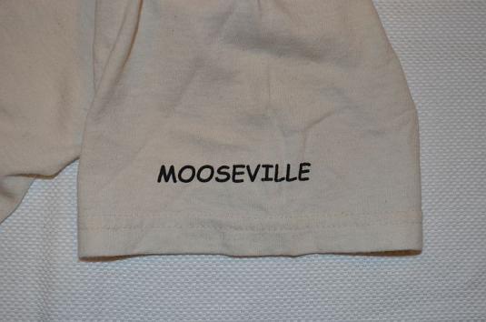 Vintage 90s Mooseville Maine Moose T-Shirt – S/M
