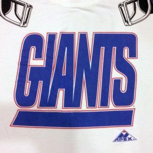 Vintage 90s APEX ONE NFL NY Giants T-Shirt - XL, XXL