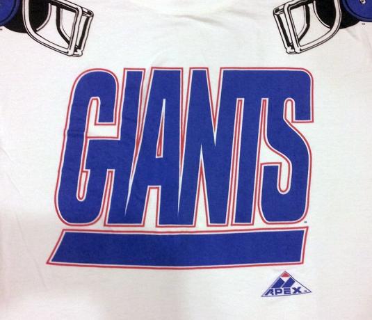 Vintage 90s APEX ONE NFL NY Giants T-Shirt – XL, XXL