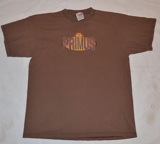 Vintage 90s PRIMUS Back in Brown 1997 T-Shirt – XL