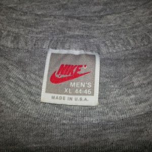 80s Basketball Camp T-Shirt Nike Gray Tag Sz L