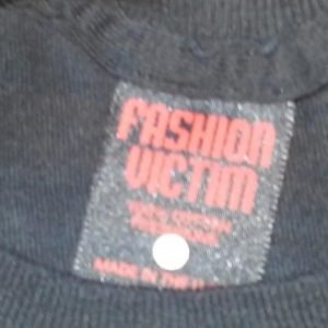 VTG 90s REHAB IS FOR QUITTERS T-Shirt Fashion Victim Sz L