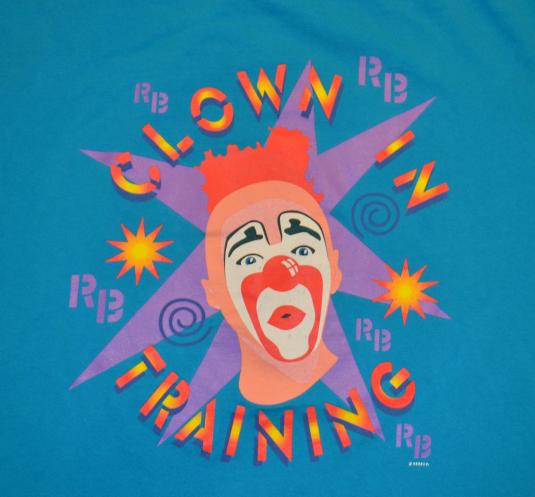 VTG 90s RINGLING BROS BARNUM & BAILEY CIRCUS T-Shirt Clown L