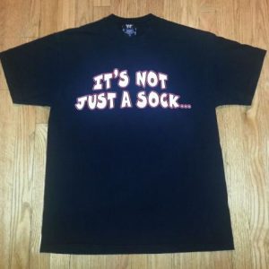 Mr. Socko T-Shirt 90s WWF Wrestling Mankind Mick Foley Sz L