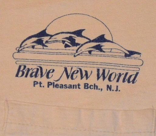Vintage 80s Jersey Shore Point Pleasant NJ Surfing T-Shirt