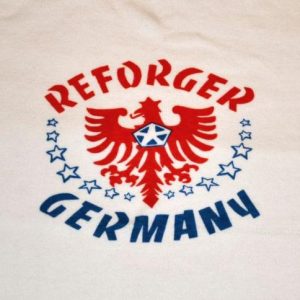 Vintage 80s Exercise ReForGer Germany T-Shirt - SM