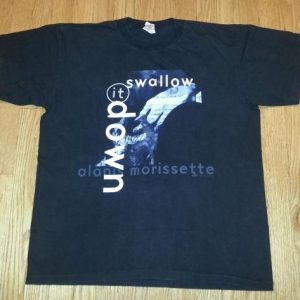 1996 Alanis Morissette T-Shirt Can't Not Tour Jagged Little
