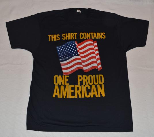 Vintage 90s Proud American Gulf War Heavy D T-Shirt – L, XL