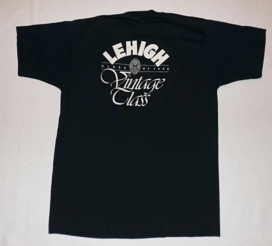 Vintage 80s Tuxedo T-Shirt Lehigh University Fits L to XL