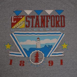 Vintage 80s Stanford University California T-Shirt - L
