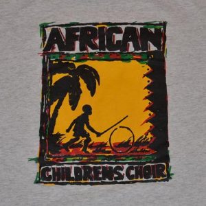 Vintage 90s African Children's Choir T-Shirt - Size S