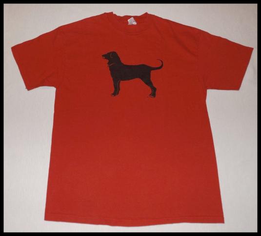 Vintage 90s 1992 Black Dog Martha's Vineyard T-Shirt Size L