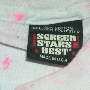 Vintage 90s National Ski Expo Neon T-Shirt Fits L