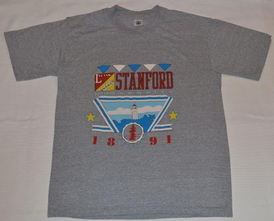 Vintage 80s Stanford University California T-Shirt – L
