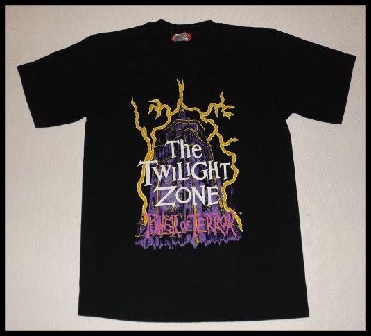 Vintage 90s Disney Twilight Zone Tower of Terror T-Shirt M