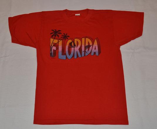 Vintage 80s SOFT 50/50 Florida T-Shirt – S, M