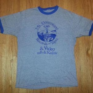 80s Mt Greenwood Records & Tapes T-Shirt Chicago Illinois L