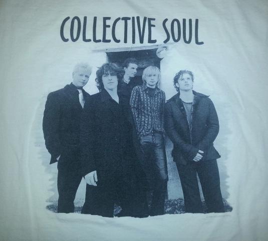 VTG 90s COLLECTIVE SOUL T-Shirt Dosage Tour Concert Tour XL | Defunkd