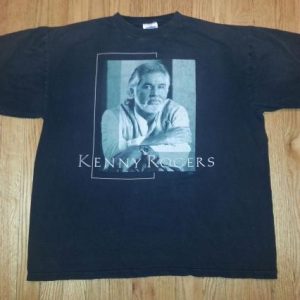 1995 Kenny Rogers T-Shirt 90s Country Western Tour Tee Sz XL