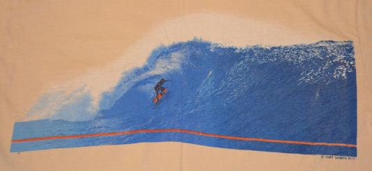 Vintage 80s Jersey Shore Point Pleasant NJ Surfing T-Shirt