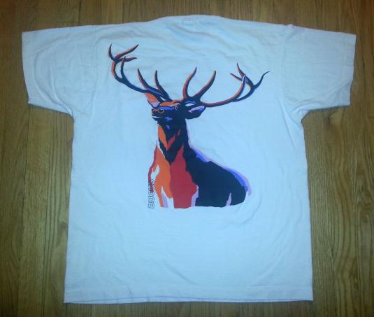 90s Almighty Buck Pocket Tee T-Shirt Deer Hunting Sz XL