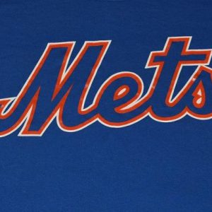 Vintage 90s RUSSELL MLB NY Mets T-Shirt - XXL
