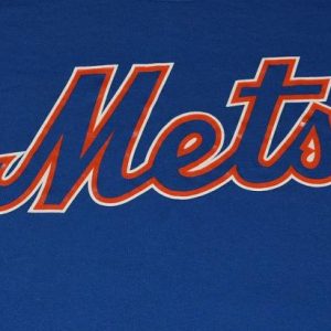 Vintage 90s RUSSELL MLB NY Mets T-Shirt - XXL