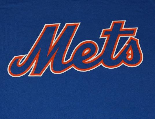 Vintage 90s RUSSELL MLB NY Mets T-Shirt – XXL