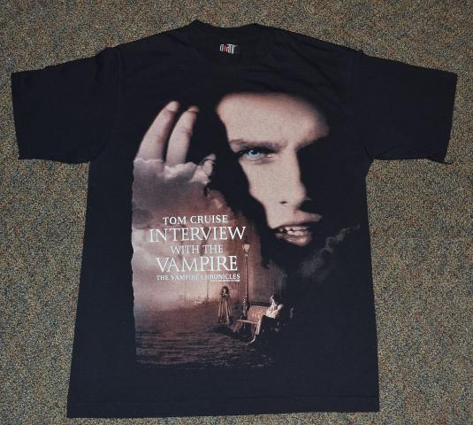 Vintage 90s Interview with the Vampire T-Shirt Tom Cruise L