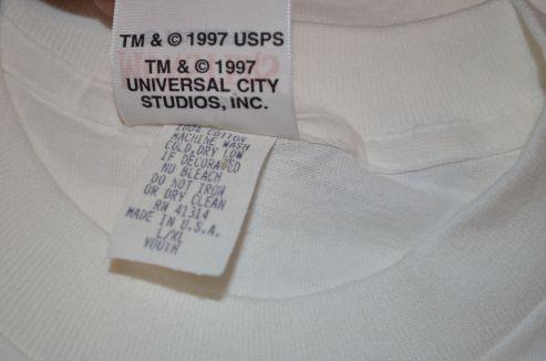 Vintage 90s Frankenstein USPS Postal Stamp T-Shirt – M