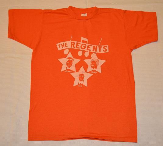 Vintage 70s, 80s The Regents Doo Wop Group T-Shirt, SOFT - S