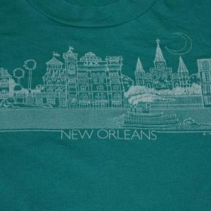 Vintage 80s New Orleans Soft T-Shirt - S, M